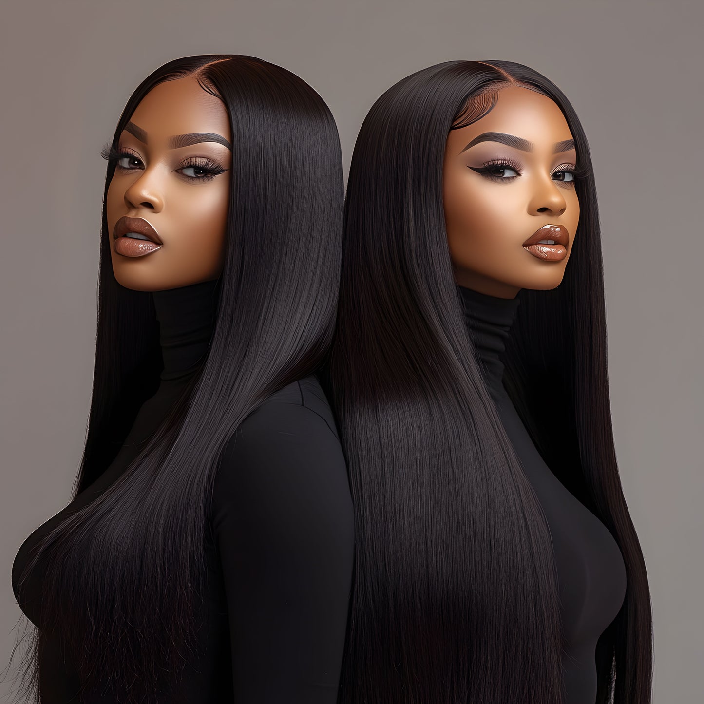Bone Straight Glueless Wig